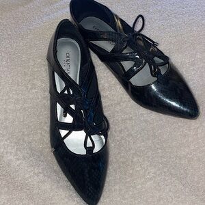 Christian Siriano Flats with Adjustable Lace Up